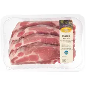 Karré Färsk skivad med ben ca 900g Smålandskött.