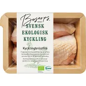Kycklingbröstfilé Färsk Ekologisk ca 475g KRAV Bosarp.