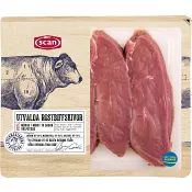 Rostbiffskivor ca 400g Scan.