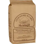 Skrädmjöl Fullkorn 1kg Stöpafors Kvarn.