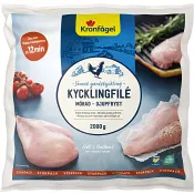 Kycklingfilé Fryst 2kg Kronfågel.