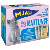Kattmat Multibox Kattunge 12-p Mjau.