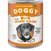 Hundmat Våt Kalkon 800g Doggy.