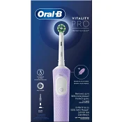 Eltandborste Vit Pro Lila Oral-B.