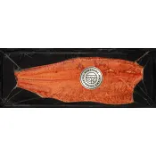 Laxfilé varmrökt naturell ca 1,45kg Miljömärkt Korshags.