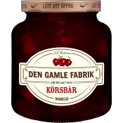 Körsbärsmarmelad 380g Den Gamle Fabrik.
