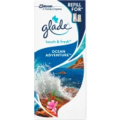 Luftfräshare Touch &amp; fresh Ocean adventure Refill 10ml Glade.