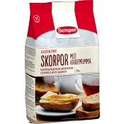 Skorpor med Kardemumma Glutenfri 150g Semper.