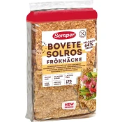 Fröknäcke Bovete &amp; Solroskärnor 170g Semper.