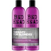 Schampoo &amp; Balsam Blonde 2-p 1500ml TIGI Pro.
