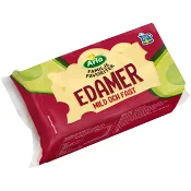 Familjefavoriter Edamer mild 23% ca 500g Arla.
