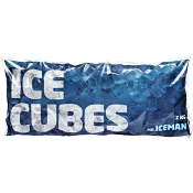 Isbitar i påse 2kg Mr Iceman.