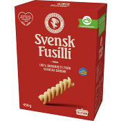 Pasta Svensk Fusilli 450g Kungsörnen.