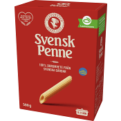 Pasta Svensk Penne 500g Kungsörnen.