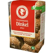 Dinkelmjöl fullkorn 1kg Kungsörnen.