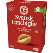 Pasta Svensk Conchiglie 500g Kungsörnen.