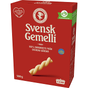 Pasta Svensk Gemelli 500g Kungsörnen.