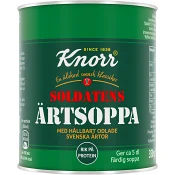 Soldatens ärtsoppa med Fläsk 350g Knorr.
