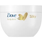 Bodylotion Silky Body cream 300ml Dove.