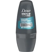 Deodorant Roll-on Clean Comfort 50ml Dove Men Care.
