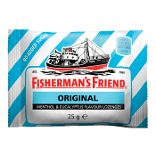 Halstabletter Original Sockerfri 25g Fisherman's Friend.