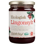 Lingonsylt 430g KRAV Torfolk Gård.