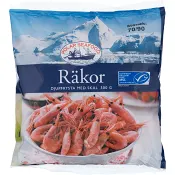 Räkor med Skal Frysta 500g Polar Seafood.