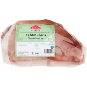 Fläsklägg Rimmad Med Ben Sågad ca 1000g Gudruns.