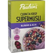 Müsli Blåbär &amp; Acai 400g Paulúns.