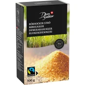 Rörsocker Strö 500g Fairtrade Dansukker.