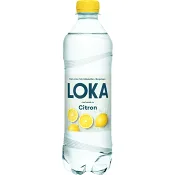 Vatten Kolsyrad Citron 50cl Loka.