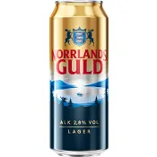 Öl 2,8% 50cl Norrlands Guld.