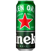 Öl Lager 3,5% 50cl Heineken.
