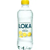 Vatten Kolsyrad Citron 33cl Flaska Loka.