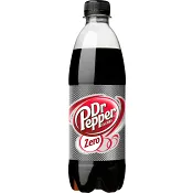 Läsk Dr Pepper Zero 50cl.