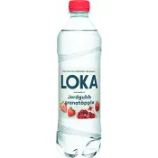 Vatten Kolsyrat Jordgubb Granatäpple 50cl Loka.