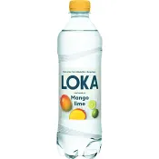 Vatten Kolsyrat Mango Lime 50cl Loka.