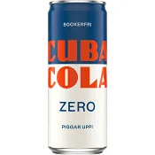 Läsk Zero 33cl Cuba Cola.