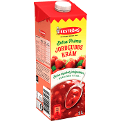 Jordgubbskräm Extra prima 1l Ekströms.
