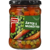 Ärter &amp; morötter 305g Findus.