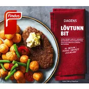 Lövtunn bit Fryst 340g Findus.