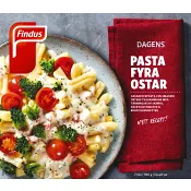 Pasta fyra ostar Fryst 390g Findus.