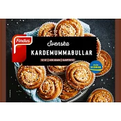 Kardemummabullar Fryst 12-p 420g Findus.