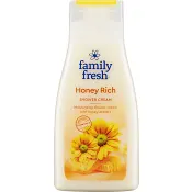 Duschtvål Honey rich 500ml Family Fresh.