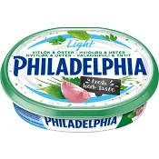 Färskost Vitlök &amp; örter Light 11% 200g Philadelphia.