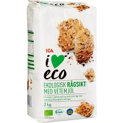 Rågsikt med vetemjöl 2kg KRAV ICA I love eco.