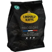 Kaffe Tricolore Hela bönor 450g Lindvalls.