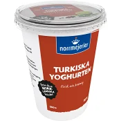 Turkisk yoghurt 10% 500g Norrmejerier.