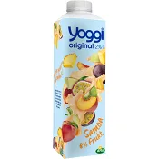 Yoghurt Original Samoa 2% 1000g Yoggi®.