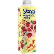 Yoghurt Original Jordgubb &amp; Vanilj 2% 1000g Yoggi®.